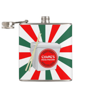 Flasques Pagoda de la pizza de Chang, un point de repère