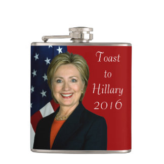 Flasques Pain grillé à Hillary 2016