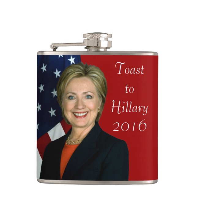 Flasques Pain grillé à Hillary 2016 (Devant)