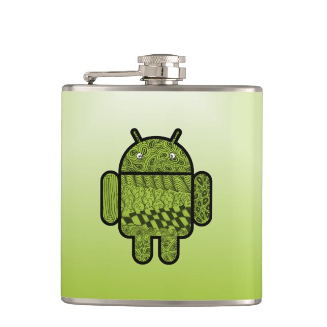 Flasques Paisley Character pour le robot Android™ (Devant)