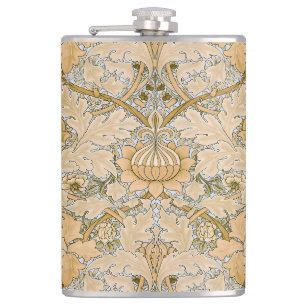 Flasques Papier peint vintage St James Acanthus de William