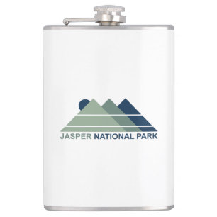Flasques Parc national Jasper Mont Sun