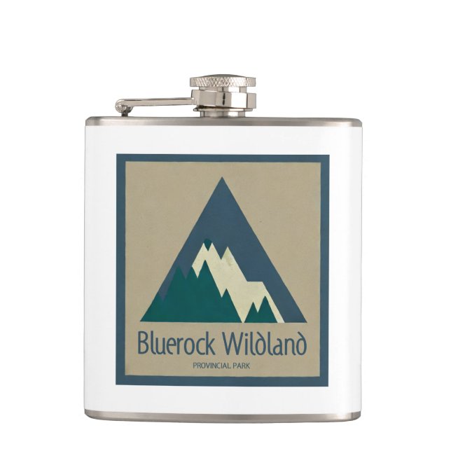 Flasques Parc provincial Bluerock Wildland Rustic (Devant)