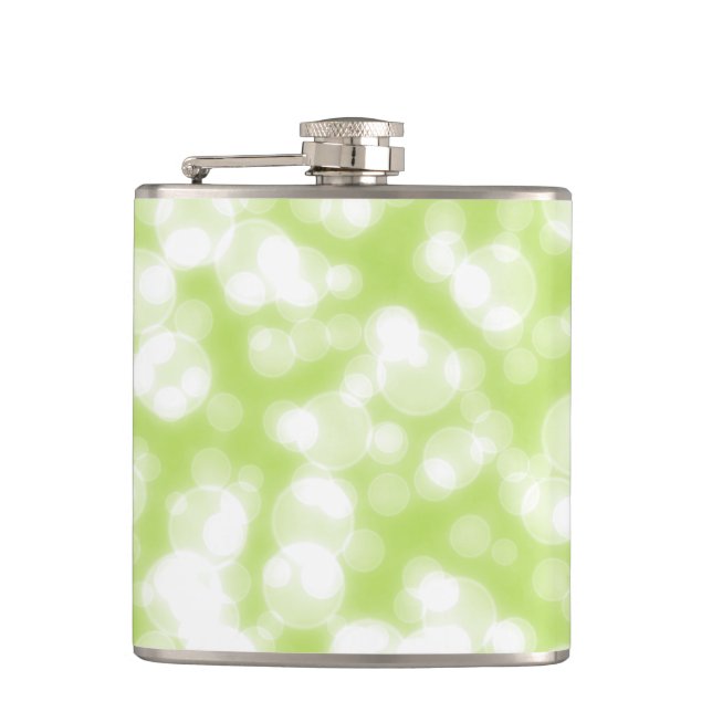 Flasques Parties scintillant verte Faux foil Confetti (Devant)