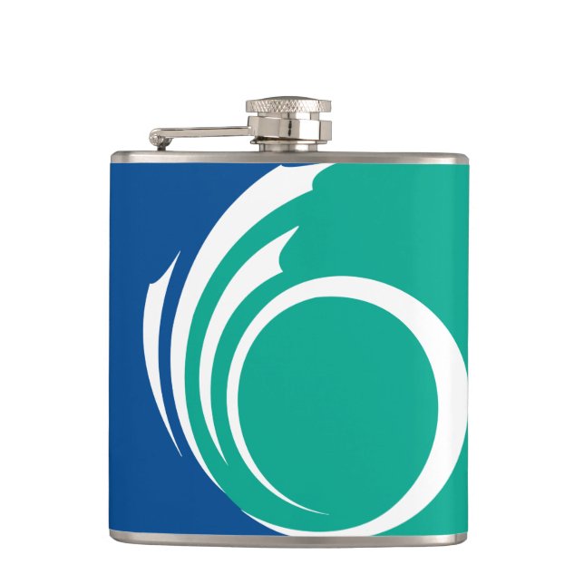 Flasques Patriotic flask with Flag of Ottawa, Canada (Devant)