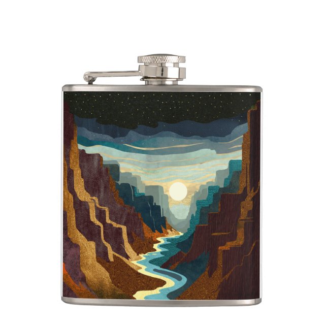 Flasques Paysage du Canyon Sunset (Devant)