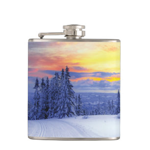 Flasques Paysage hivernal