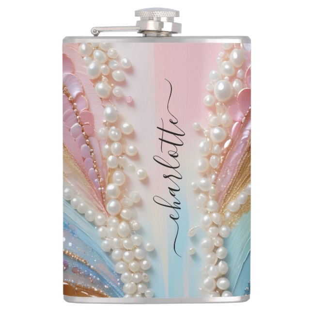 Flasques Pearlescent Peint Pearls Coques (Devant)