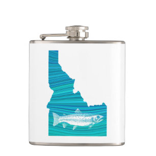 Flasques Pêche à la vague dans l'Idaho