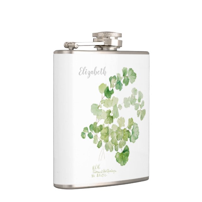 Flasques Peinture vintage d'aquarelle botanique (Droite)