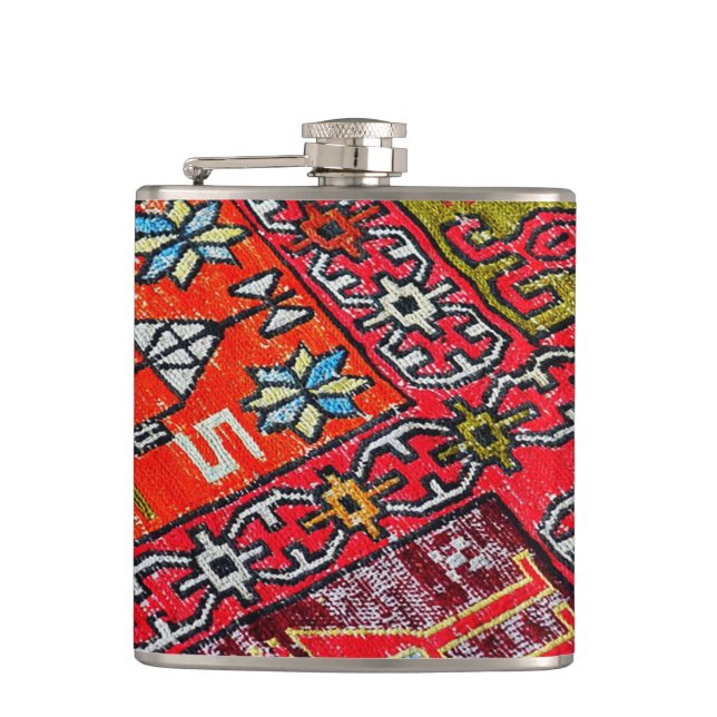 Flasques Perse orientale, Motif turc, Moquette (Devant)