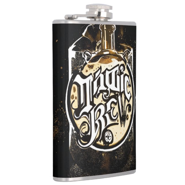 Flasques #personalizedmonogramflaskVinylWrappedFlask (Droite)
