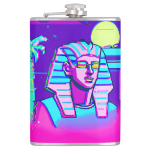 Flasques Pharaon Synthwave