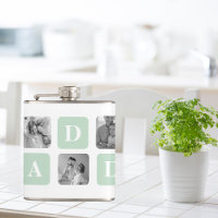 Photo Collage moderne Mint & Happy FathersDay Cade