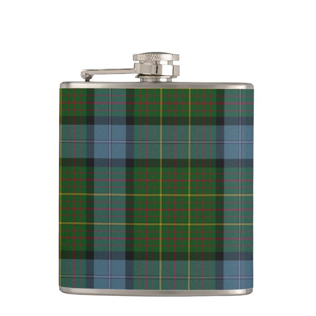 Flasques Plaid de tartan de la Californie (Devant)