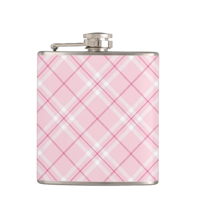 Flasques Plaid rose-clair (Devant)