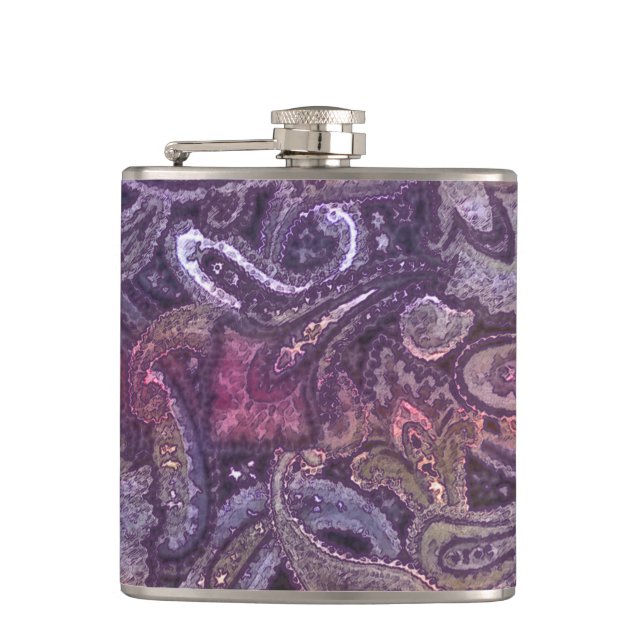 Flasques Plain Paisley 3 (Devant)
