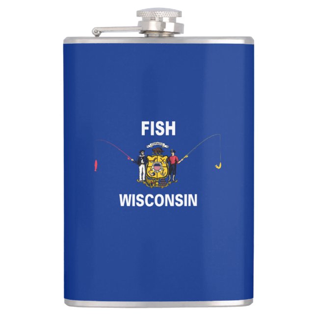 Flasques Poisson Wisconsin (Devant)