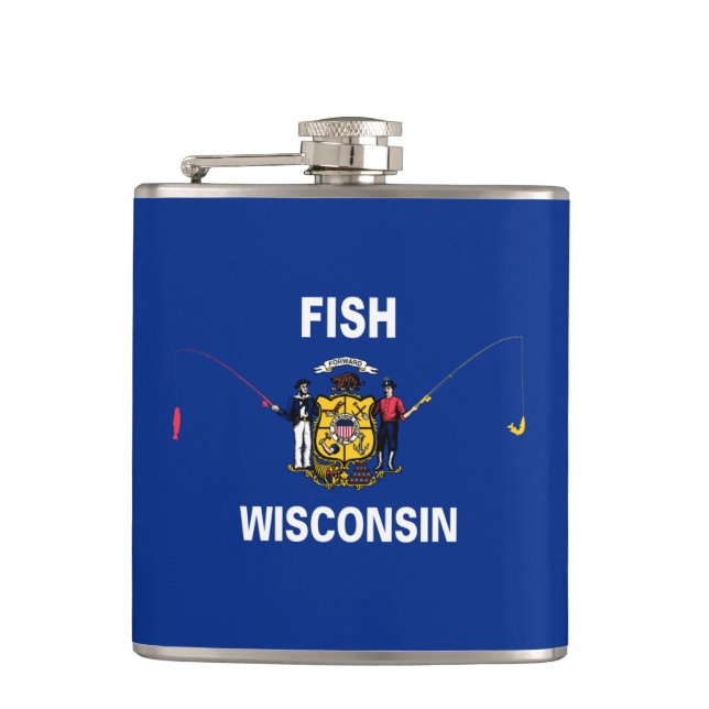 Flasques Poisson Wisconsin (Devant)