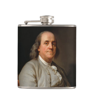 Flasques Portrait de Benjamin Franklin