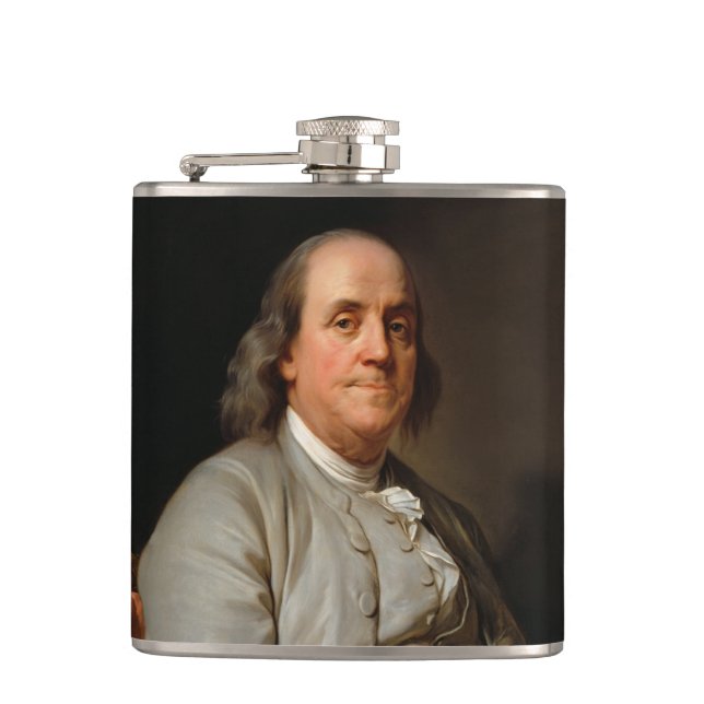 Flasques Portrait de Benjamin Franklin (Devant)