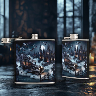 Flasques Potion de mât de cimetière