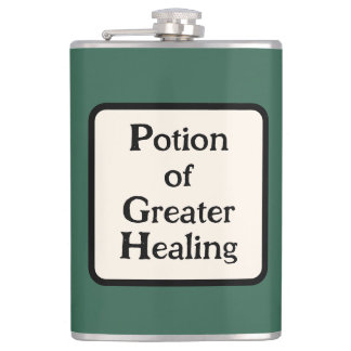 Flasques Potion of Healing Vinyl Wrapped Flask