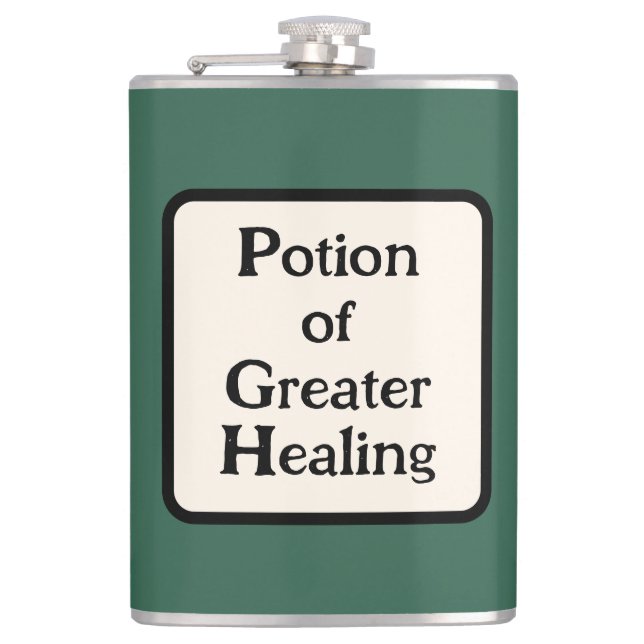 Flasques Potion of Healing Vinyl Wrapped Flask (Devant)