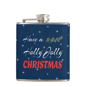 Flasques Prenez un Holly Jolly Christmas