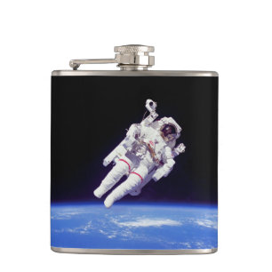 Flasques Promenade spatiale en jetpack astronaute photo en