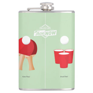 Flasques Puis et maintenant : Ping-pong