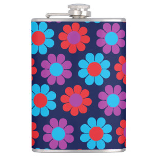 Flasques Puissance de fleurs personnalisable