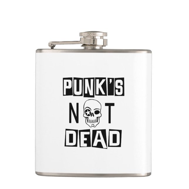 FLASQUES PUNK'S NOT DEAD (Devant)