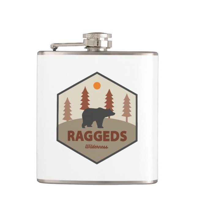 Flasques Raggeds Wilderness Colorado Ours (Devant)