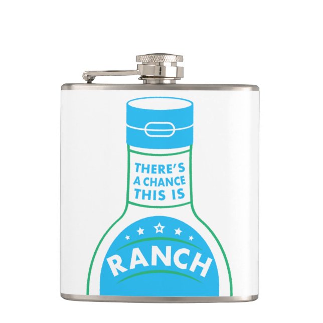 Flasques Ranch Dressing Amoureux Drôle (Devant)