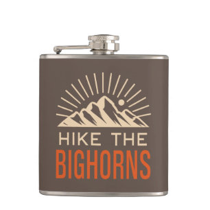 Flasques Randonner Les Bighorns Wyoming Sunburst