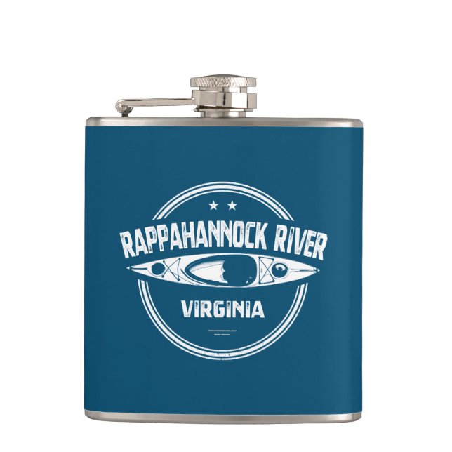 Flasques Rappahannock River, Virginie (Devant)