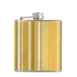 Flasques Rayures Jaune