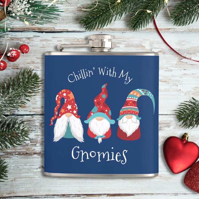 Flasques Refroidissement avec mes Gnomies Amusants Vacances (Créateur téléchargé)