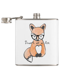Flasques Renard intelligent mignon