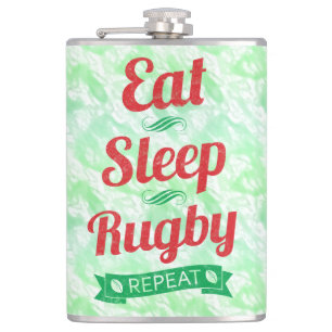 Flasques Répéter le rugby du sommeil
