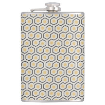 Rétro motif de grille coloré de nid d'abeilles