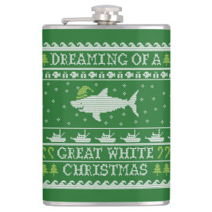 Flasques Rêver de grands Noël blancs style doux