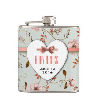 Flasques RomanticCharm Vintage Floral Collection Mariage
