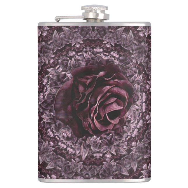 Flasques Rose Mandala  (Devant)