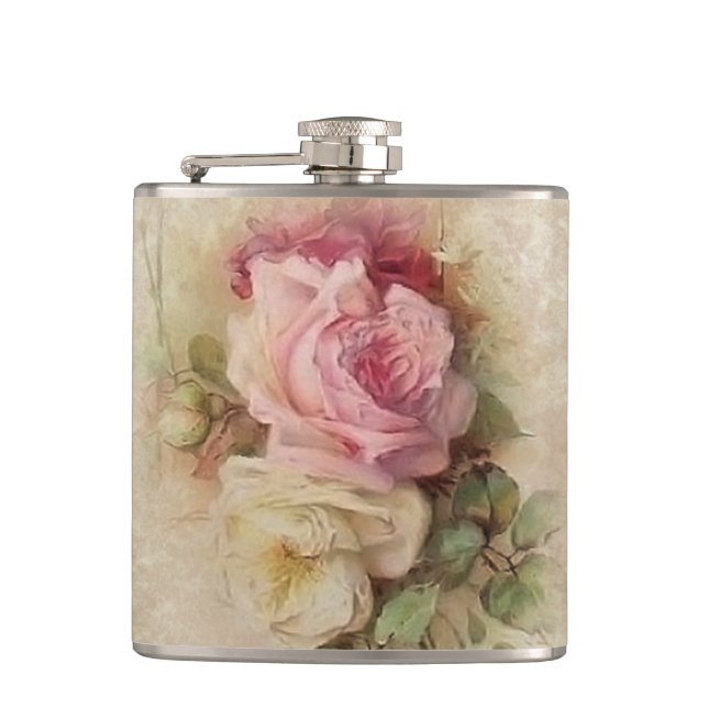 Flasques Roses vintages (Devant)