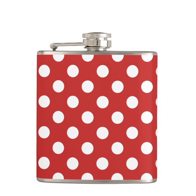 Flasques rouge pois (Devant)
