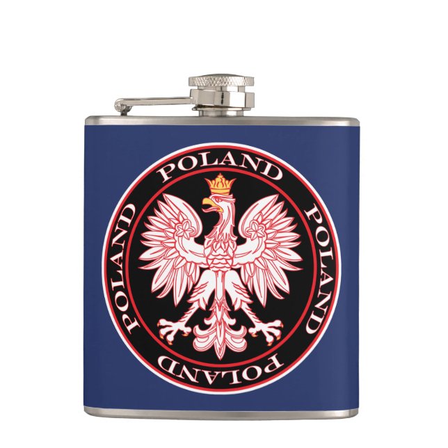 Flasques Round Red Polish (Devant)