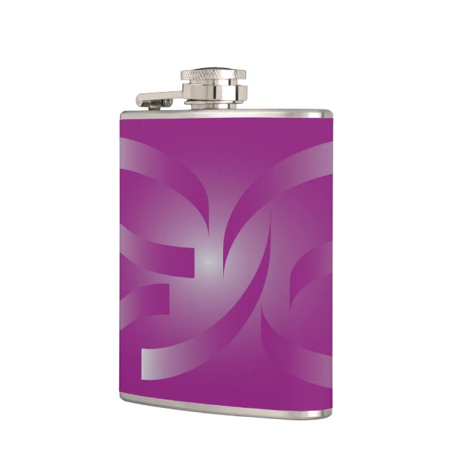 Flasques Rubans magenta (Gauche)