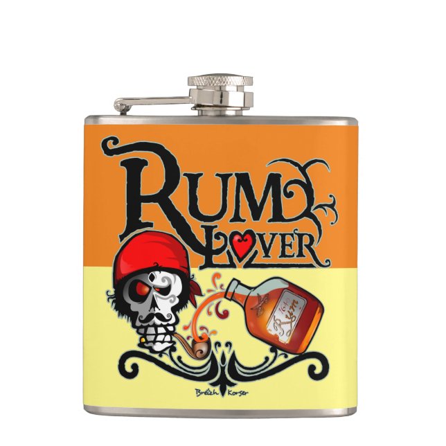 Flasques Rum lover (Devant)